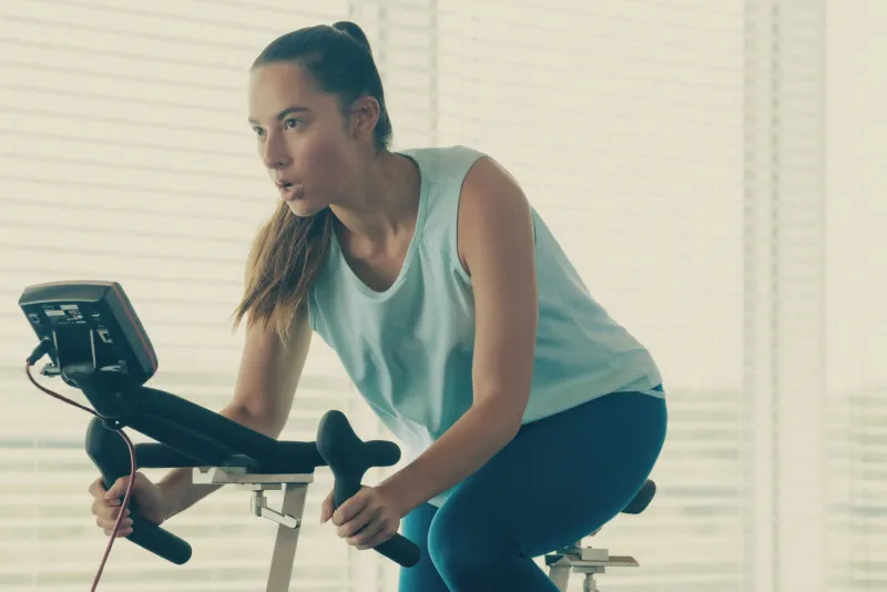 ASICS Athlete Working Out.