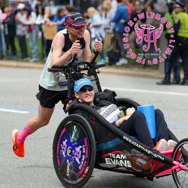 ASICS Donation partner Ainsley's Angels of America